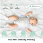 iBaby Smart Baby Breathing Monitor - with Camera and Audio, Tracking Baby's Breathing, Sleeping, Movement. i2 Wi-Fi Video Baby Monitor, Contactless, Work with Smartphone. - Image 2